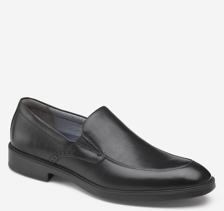 Johnston & Murphy XC4® Maddox Moc Venetian Loafers Herr - Svarta Finskor [WS8216753]